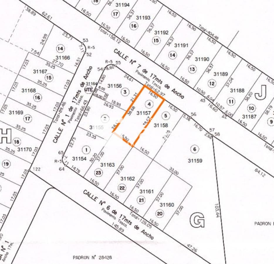 Lote de 638 m² en Sausalito. Apto Vivienda, Locales u Oficinas