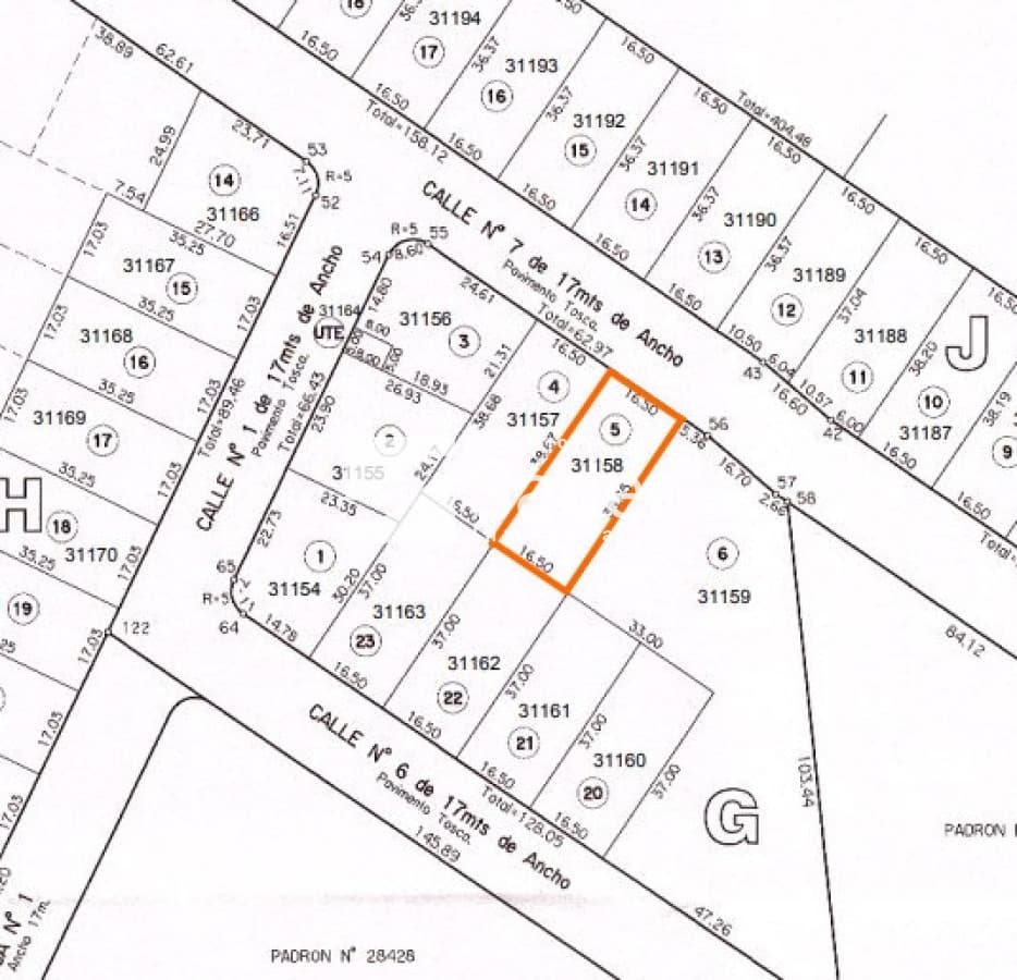 Lote de 637 m² en Sausalito, Maldonado