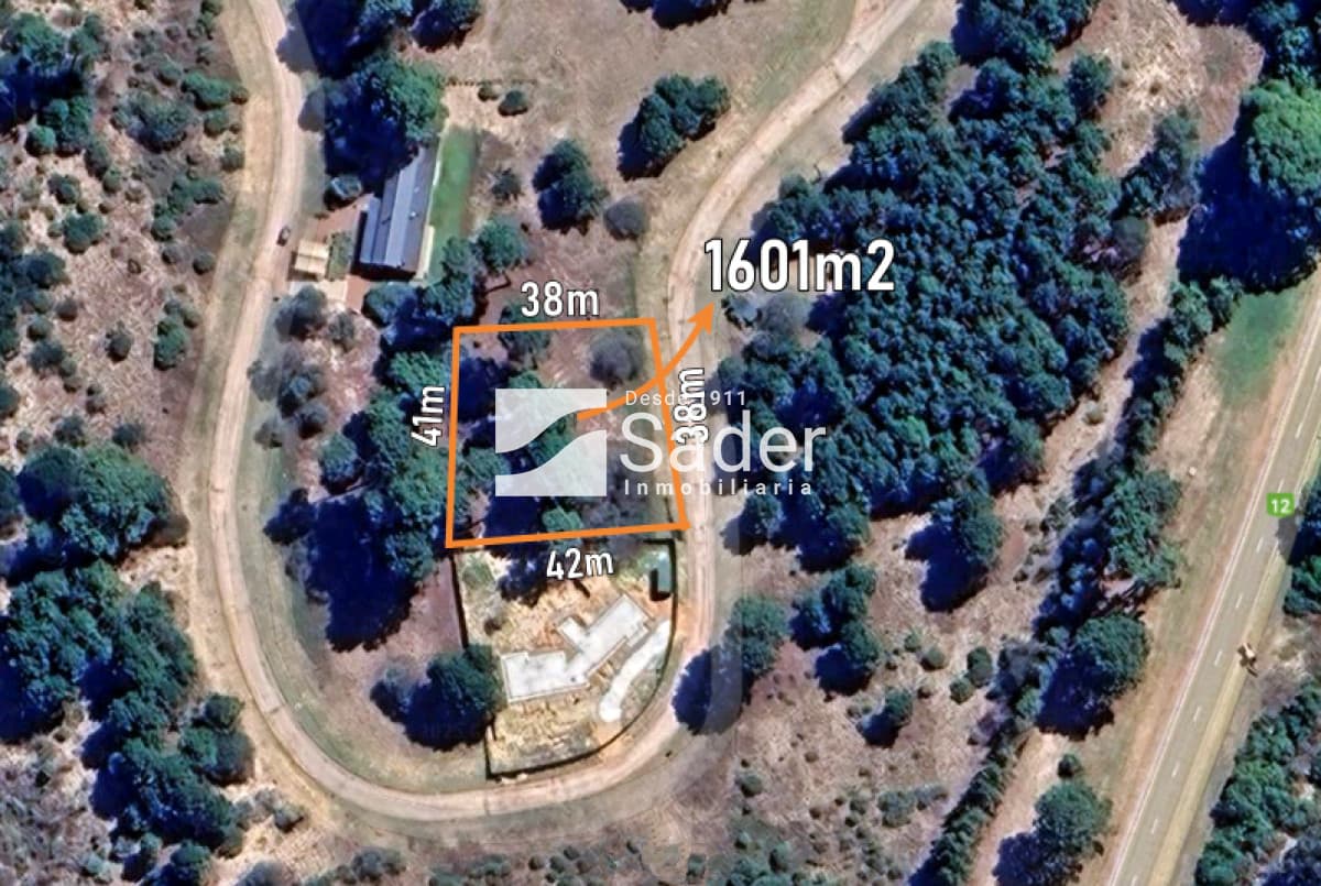 Lote exclusivo a metros de la Laguna del Sauce