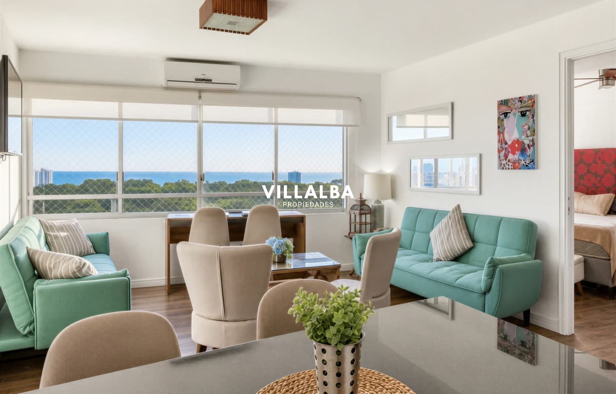 Apartamento en venta 2 dormitorios con vista al mar con renta