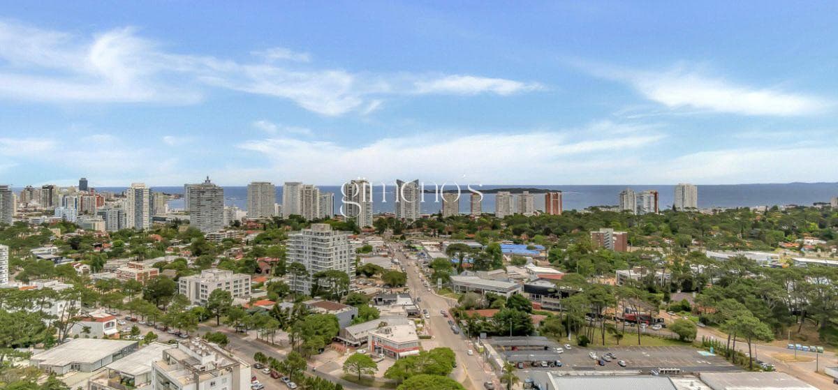 Apartamento 1 dormitorio piso alto con vista al mar