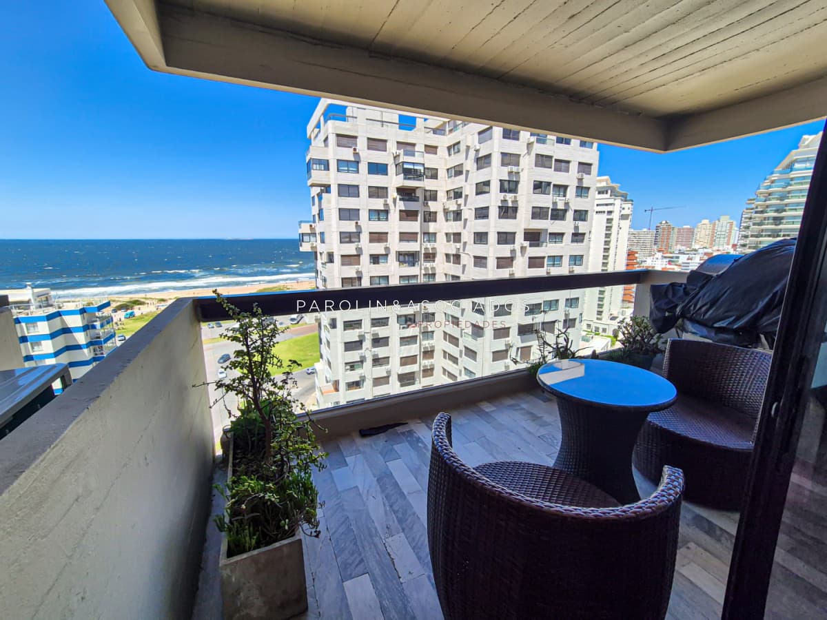 Venta Apartamento 3 Dormitorios Frente a la Playa Brava Punta del Este