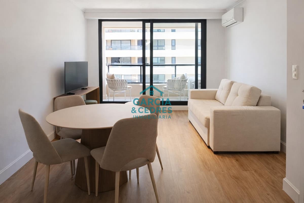 Alquiler Temporario en Edificio Sea Garden torre 2 Apto 1 Dorm + 1 baño  -