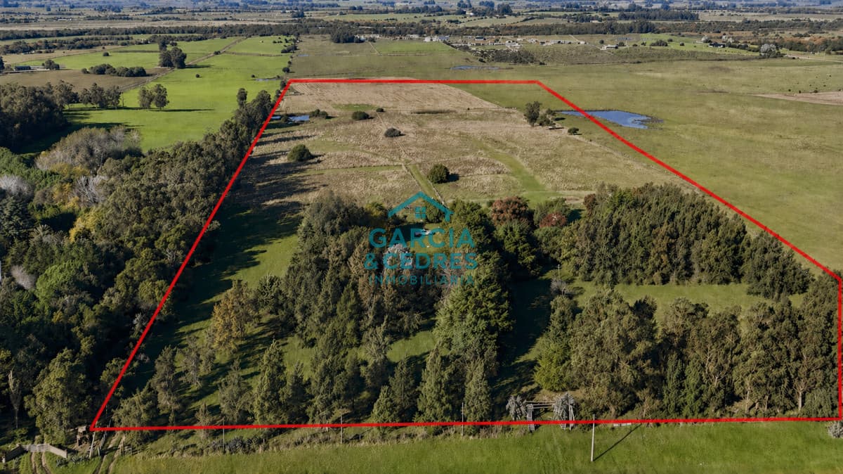 Chacra de 10has con casa principal, Ruta 39 a 22km de Punta del Este.