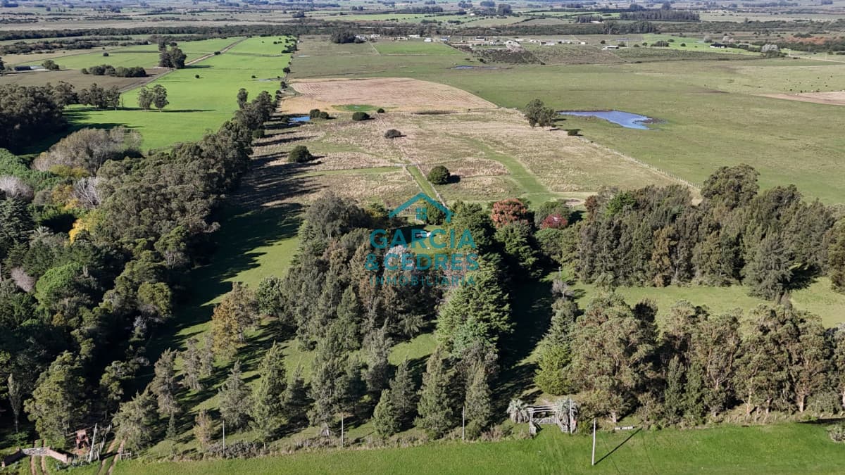 Chacra de 10has con casa principal, Ruta 39 a 22km de Punta del Este.