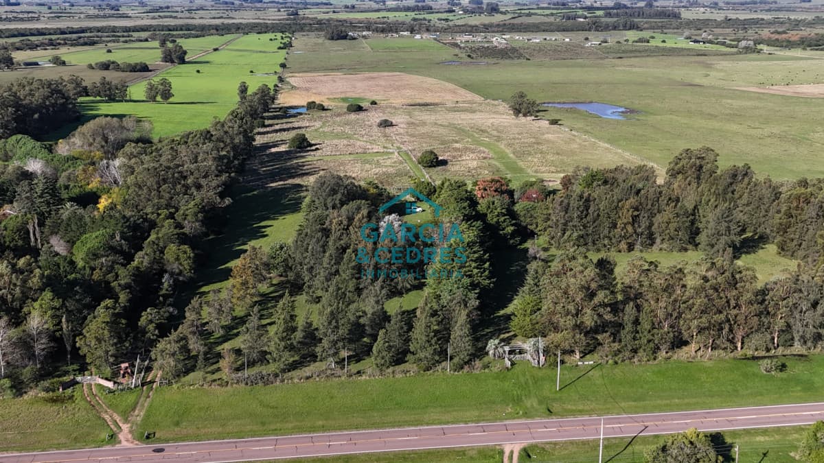 Chacra de 10has con casa principal, Ruta 39 a 22km de Punta del Este.