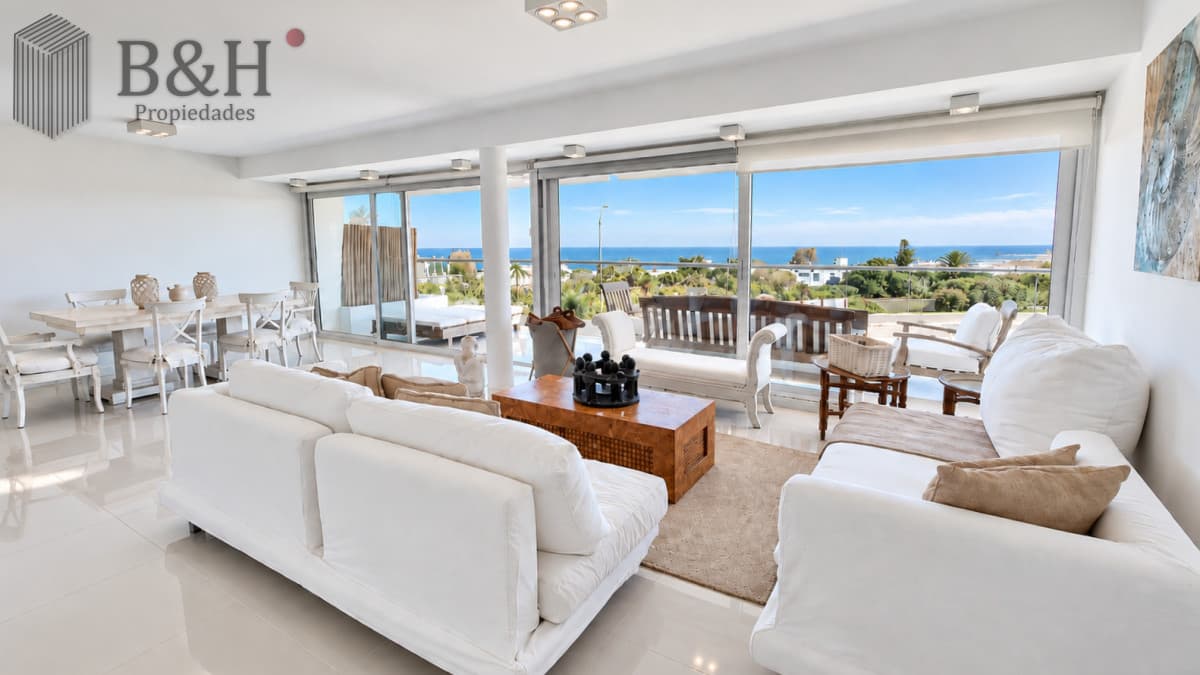 ESPECTACULAR APARTAMENTO CON VISTA AL MAR - RUTA 10 MANANTIALES PUNTA DEL ESTE