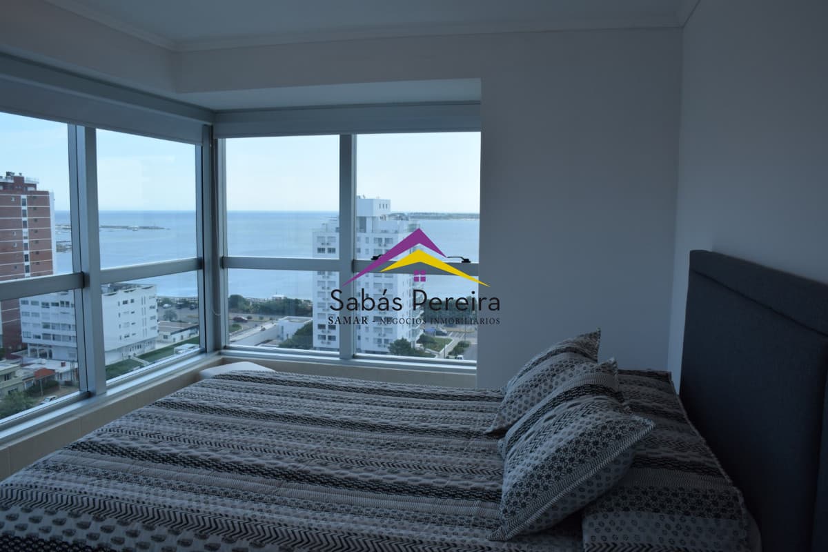 PUNTA DEL ESTE ALQUILER  TEMPORARIO 2 DORMITORIOS PLAYA MANSA