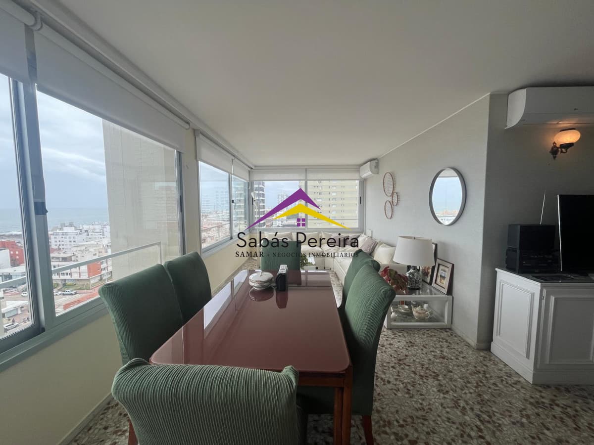Apartamento en Alquiler Temporario en Península, excelente vista. Con garaje!