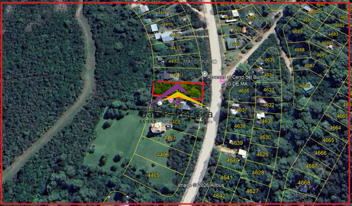Terreno ID.41592 - Venta terreno 819m2, PLaya Hermosa, Piriápolis, Maldonado