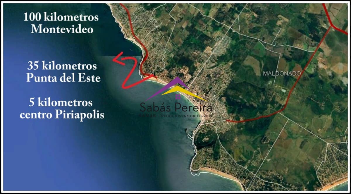 Terreno ID.40964 - Venta Terreno 1960m2, Playa Hermosa, Playa Verde, Piriápolis, Maldonado