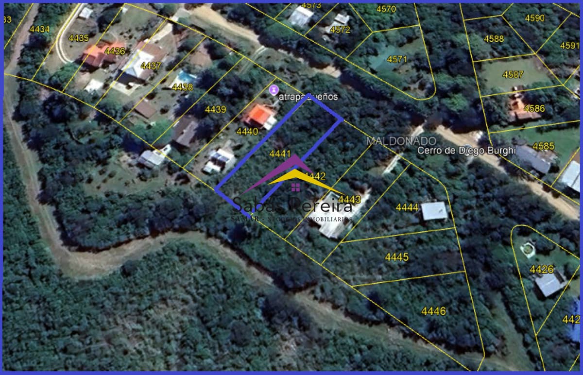 Terreno ID.41593 - Venta Terreno 768mts2,Playa Hermosa, Piriápolis, Maldonado.