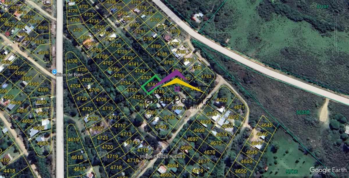 Terreno ID.41607 - Venta Terreno 423mts2.,Playa Hermosa, Piriápolis ,Maldonado.
