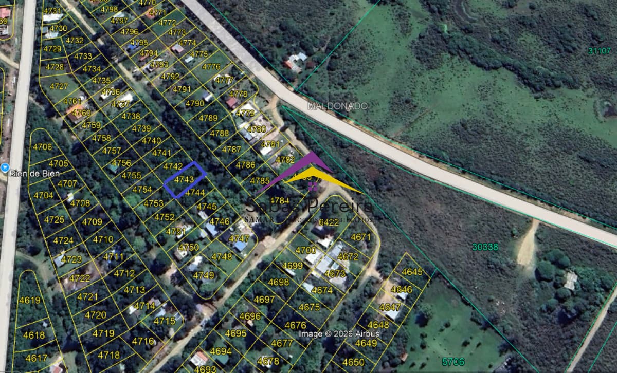 Terreno ID.41605 - Venta Terreno 423mts2.,Playa Hermosa, Piriápolis ,Maldonado.