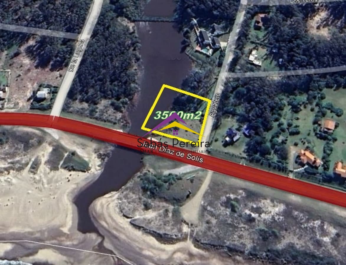 Terreno ID.41035 - Venta Terreno 3500m2 frente al mar y cañada, Bella Vista, Piriápolis, Maldonado