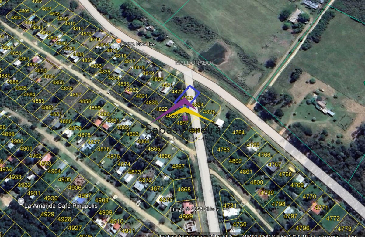 Terreno ID.41611 - Venta terreno 480mts2. Playa hermosa,Piriápolis,Maldonado.