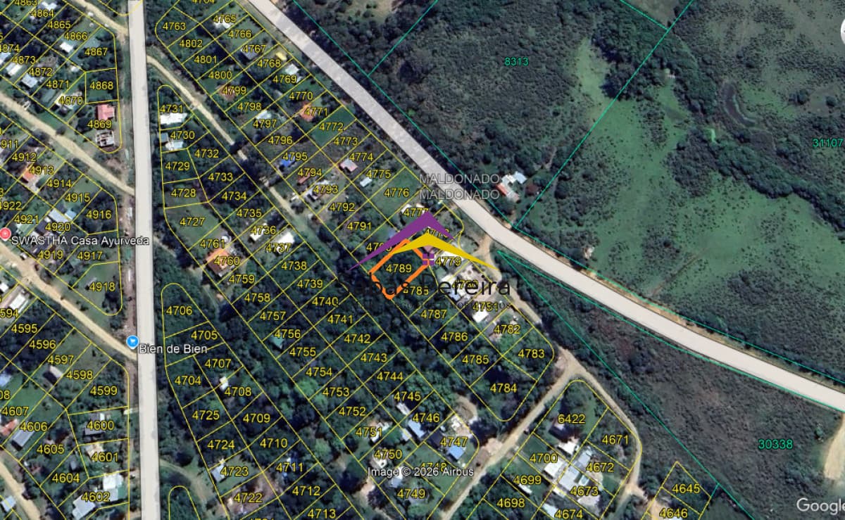 Terreno ID.41609 - Venta Terreno 608mts2., Playa Hermosa ,Piriápolis, Maldonado.