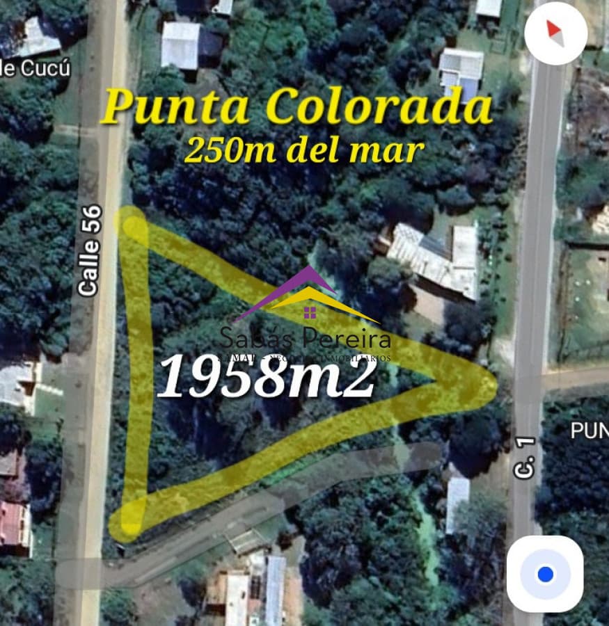 Terreno ID.41545 - Venta terreno 1958m2 Punta Colorada, Piriapolis, Maldonado