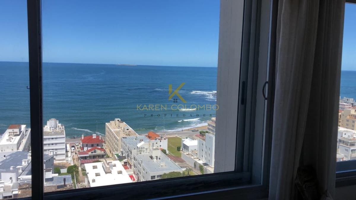 Alquiler enero 2 dormitorios excelente vista punta del este
