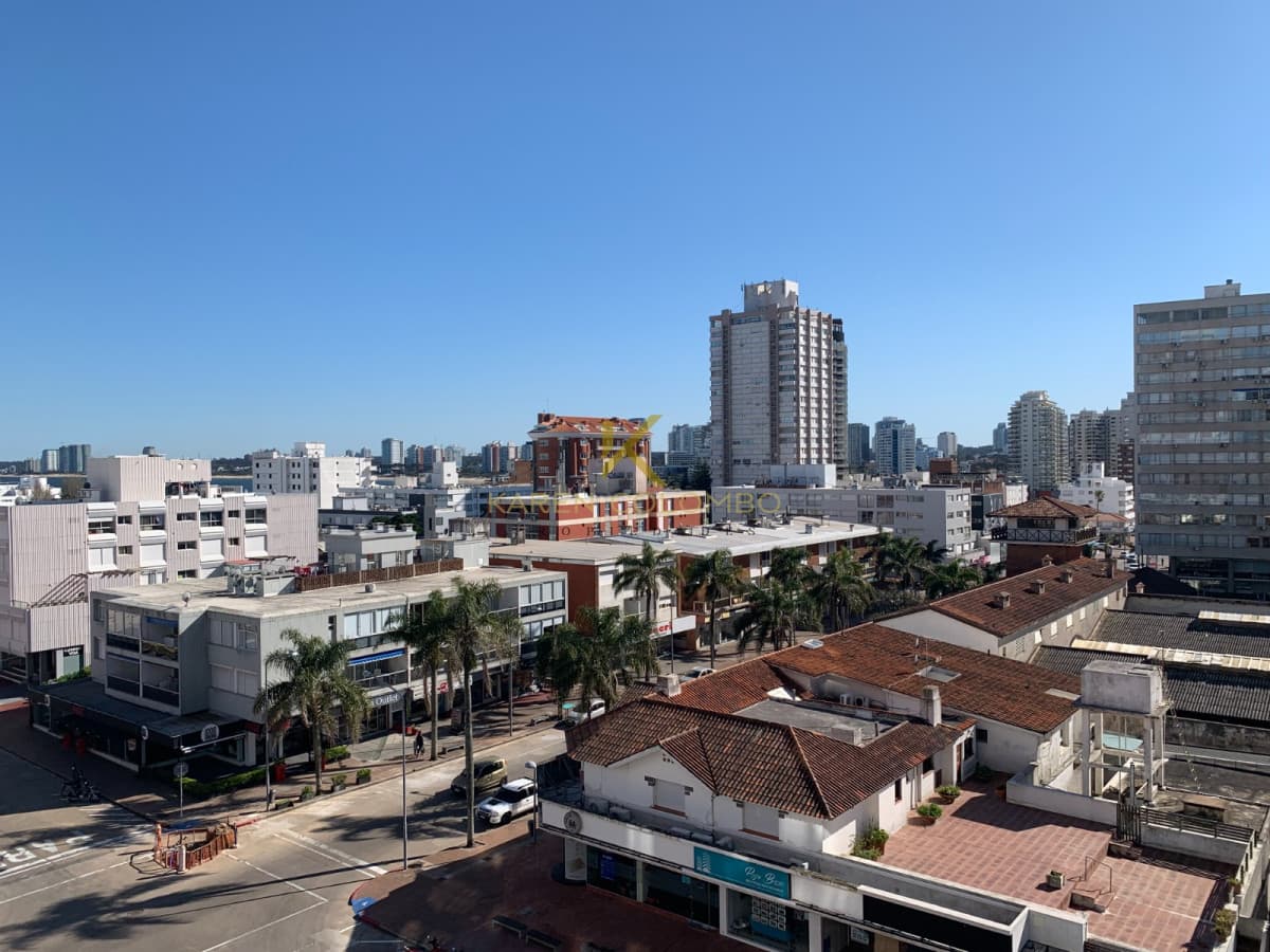 Apartamento en Punta del Este con vista a la Brava