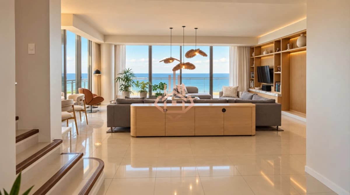 Penthouse Duplex Playa Brava con Piscina Privada