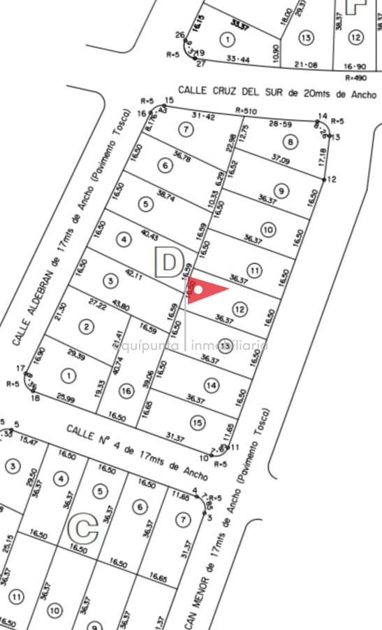 Terreno ID.260 - Terreno de 600m2 Financia 50% Jardines de Pinares - Ultimos lotes