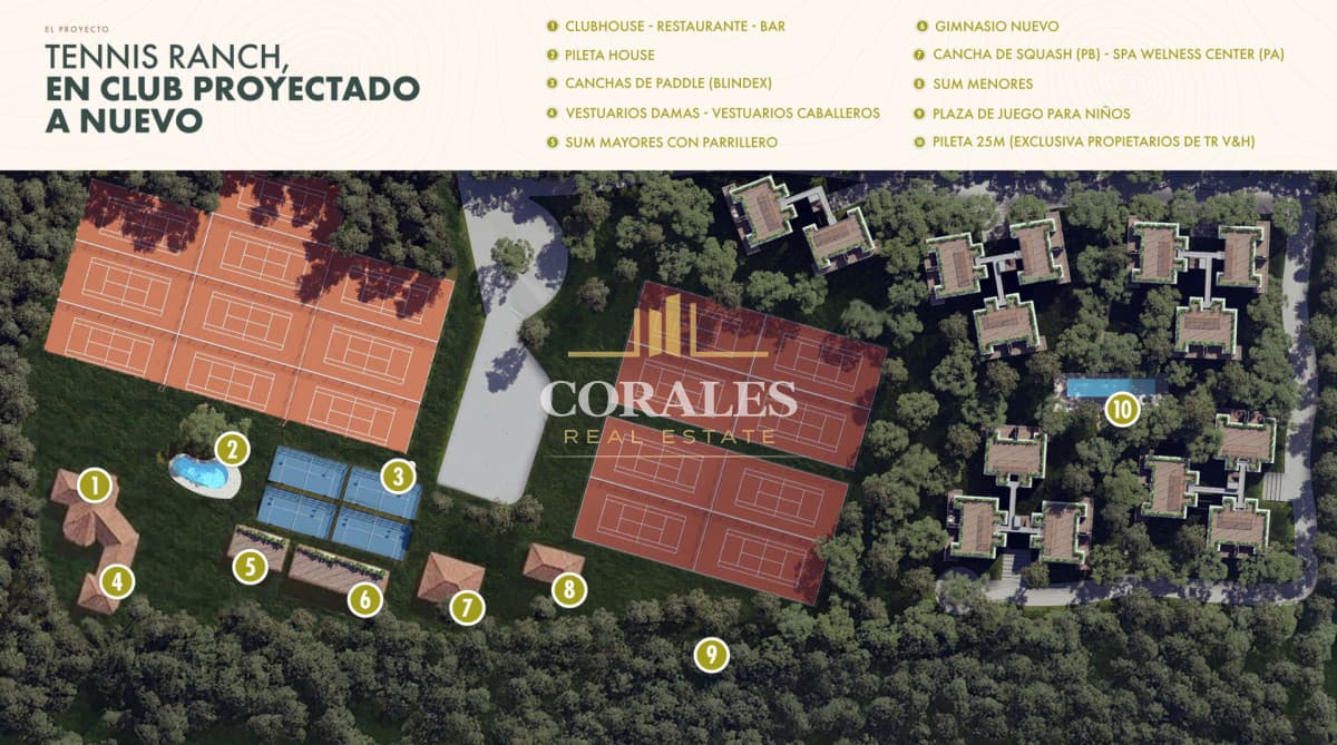 Chalet en Tenis Ranch en Alquiler Anual 3500 usd