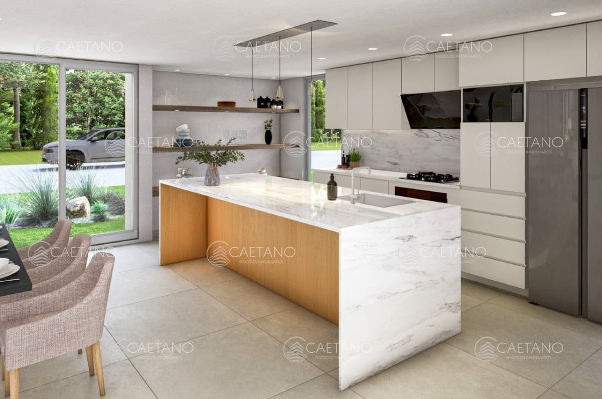 Venta de casa en construcción, Design Village Solanas - Barrio Privado