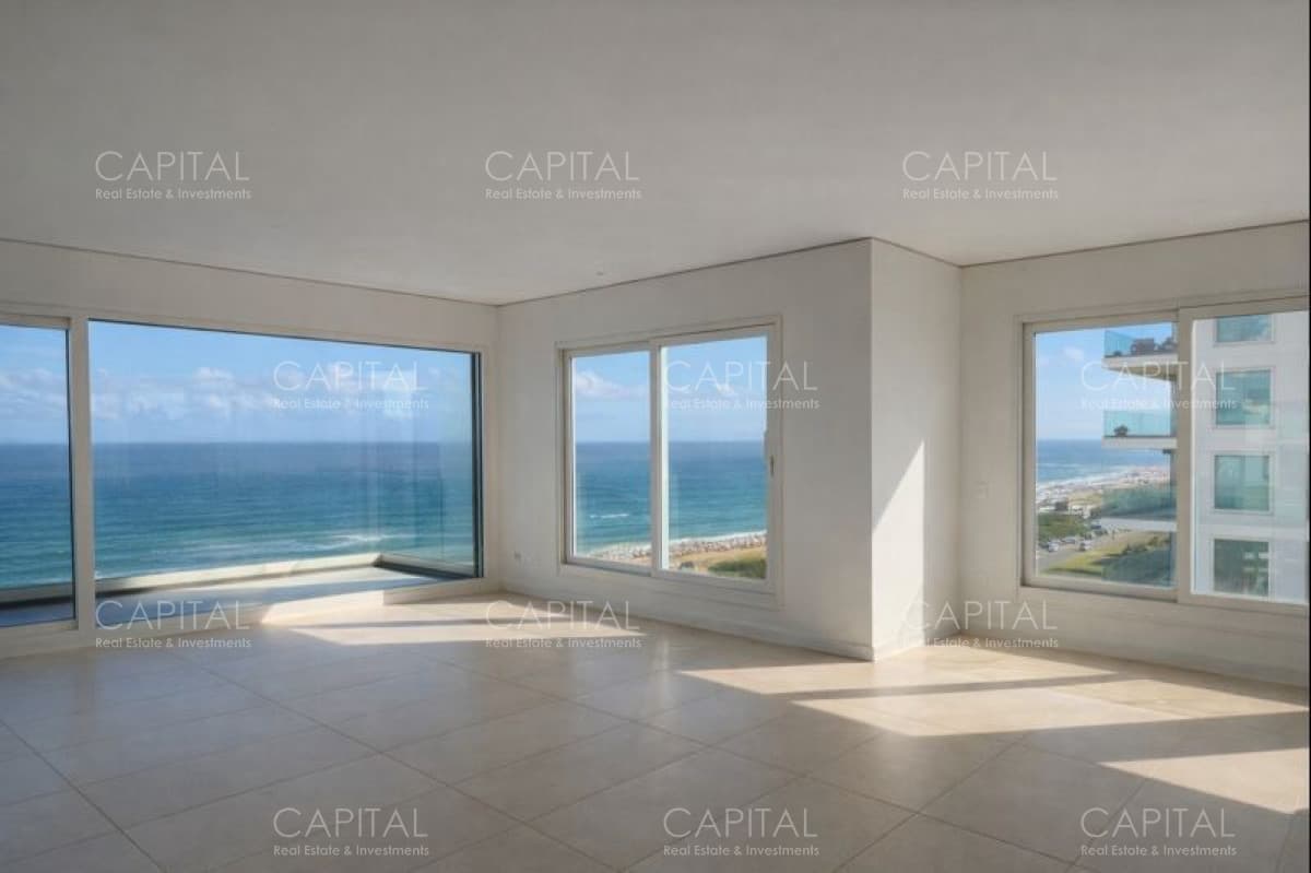 Le Parc IV Venta apartamento esquinero en piso alto de 3 Dorm + Servicio