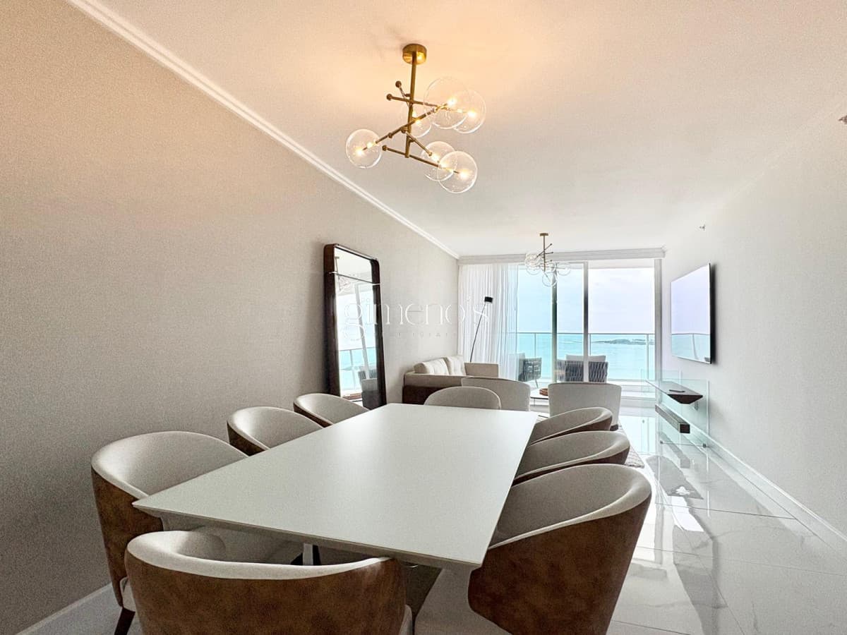 Apartamento en alquiler temporario, 3 Dormitorios, Mansa- Punta del Este  -