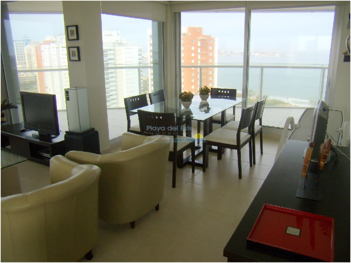 Mansa, piso alto con espectacular vista. - Inmobiliaria Playa del Este