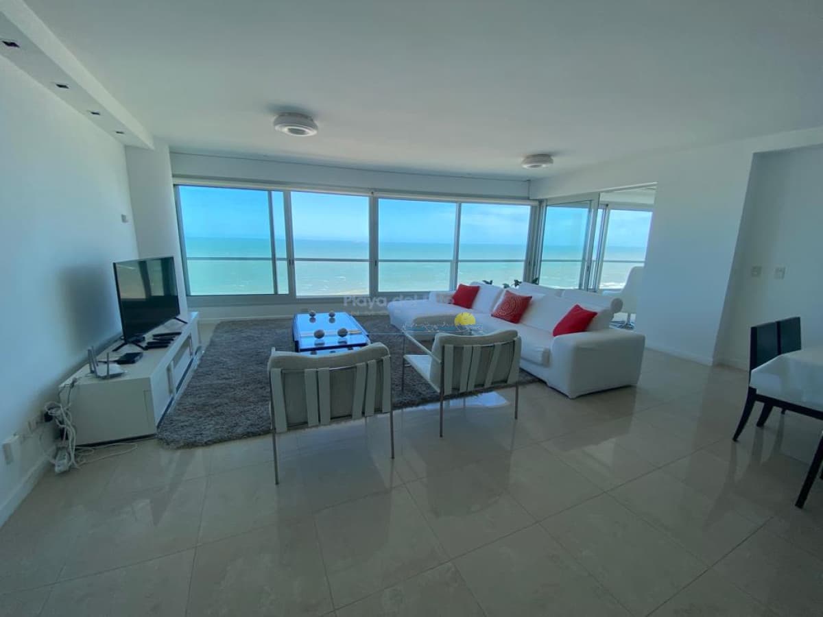 Departamento  en Alquiler 3 dormitorios en Playa Brava , Edificio Le Parc II , Punta del este  - Inmobiliaria Playa del Este