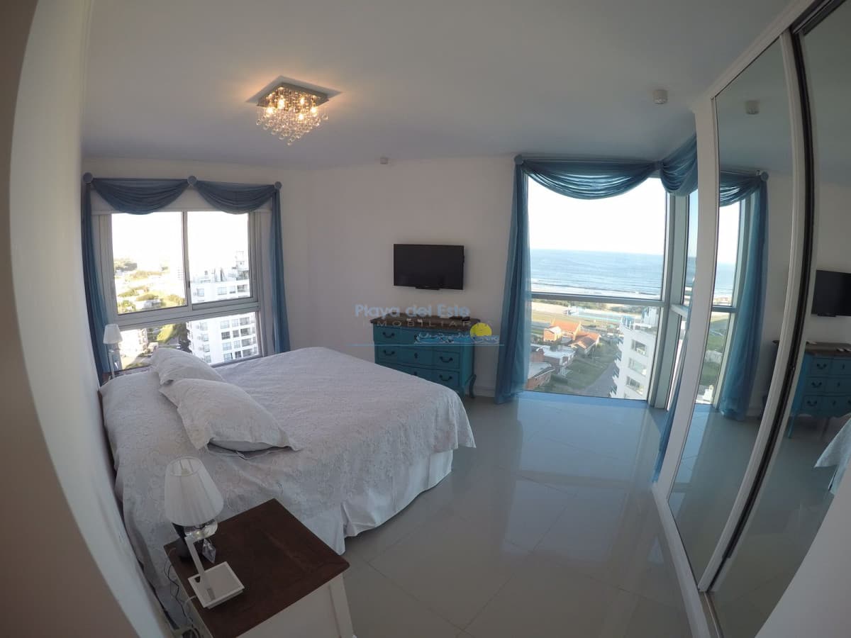 Apartamento en alquiler de 3 dormitorios en Punta del este , Playa brava , Wind Tower  - Inmobiliaria Playa del Este