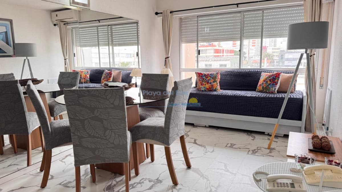 Apartamento de 1 dormitorio en Alquiler temporal , Punta del este , Península , Gorlero , Playa mansa  - Inmobiliaria Playa del Este