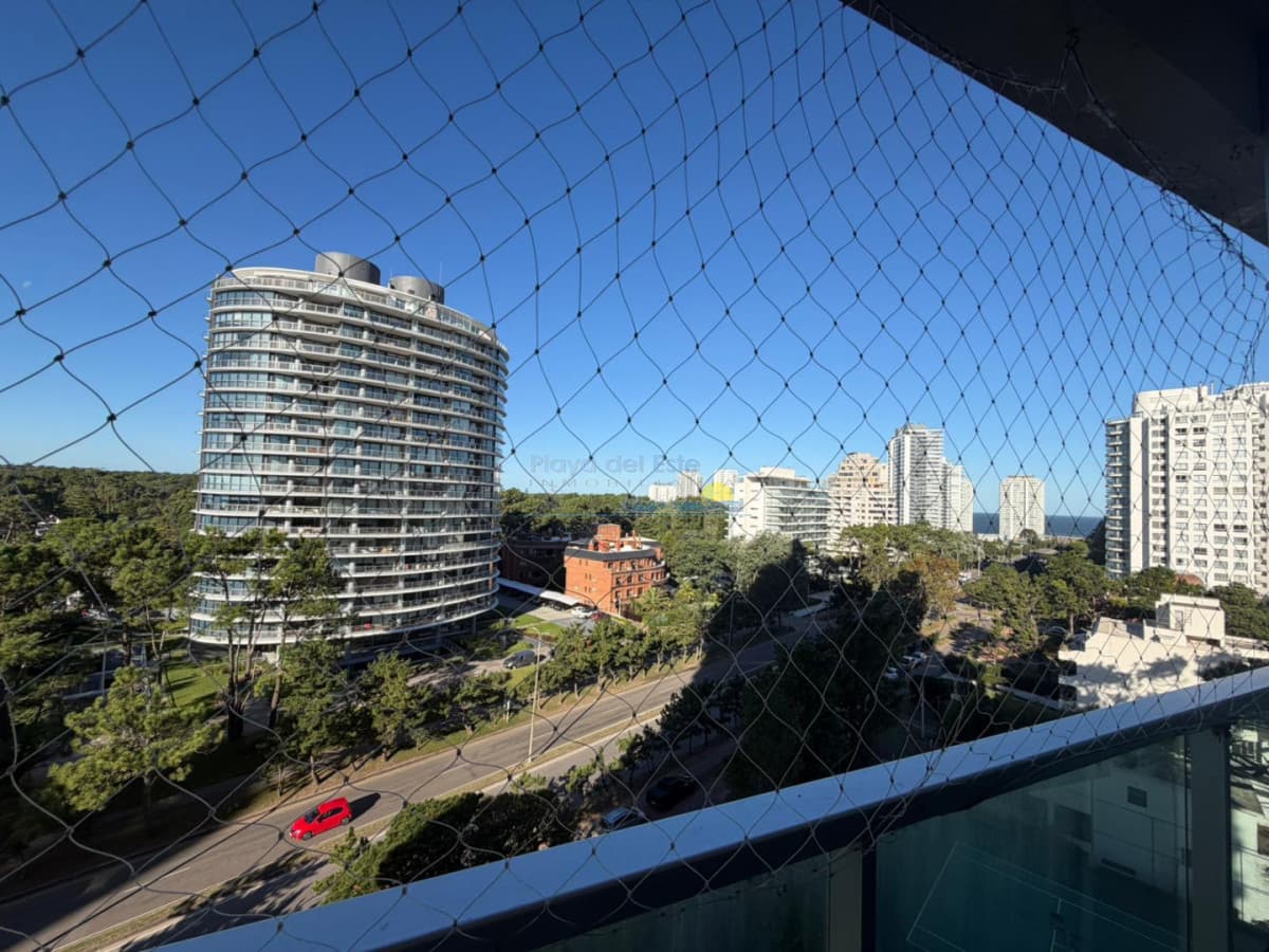Apartamento Alquiler anual de 1 dormitorio en Punta del este , Playa brava  - Inmobiliaria Playa del Este