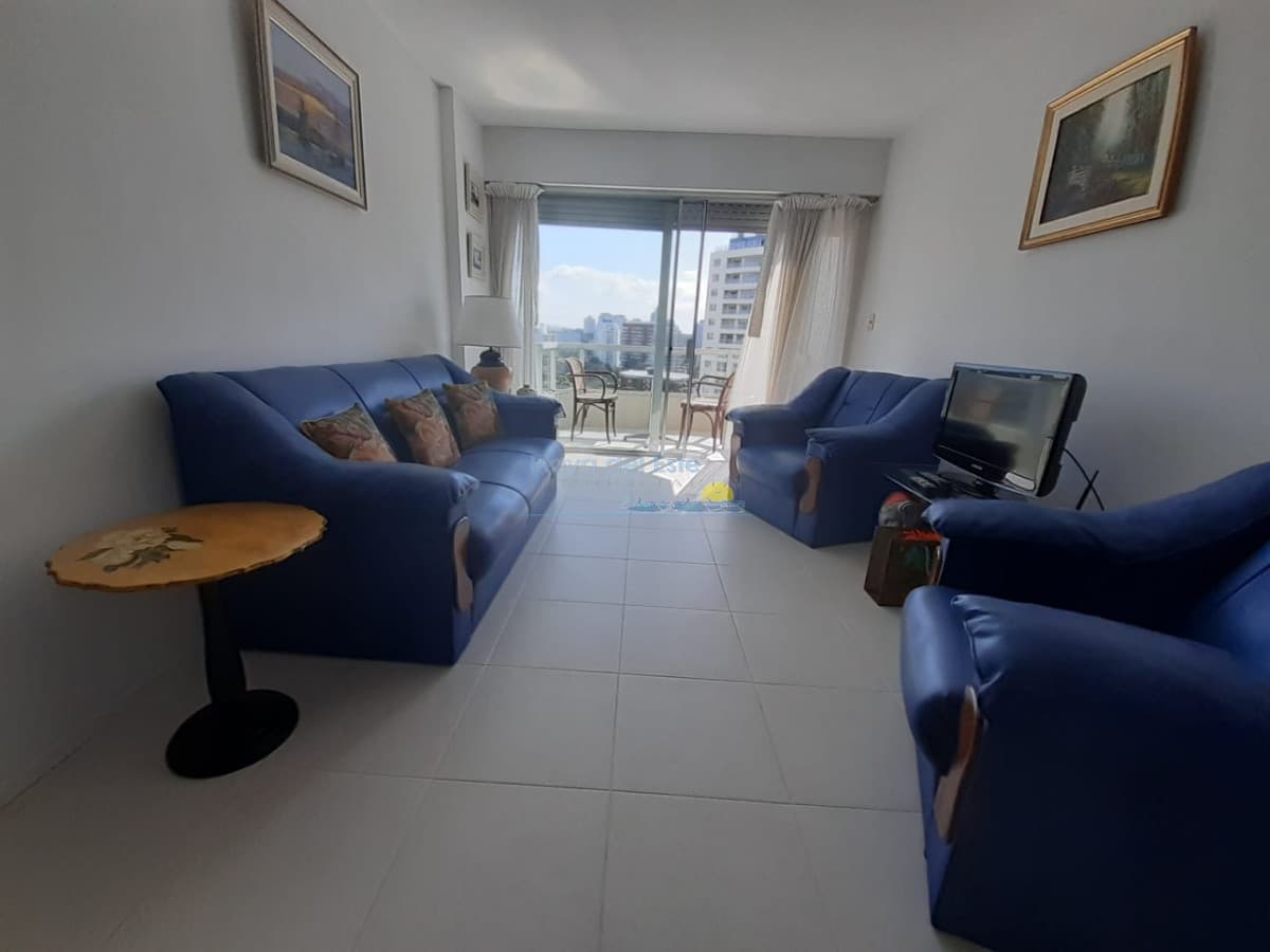 Apartamento alquiler temporal de 2 dormitorios en Torre Marina , Punta del este , Playa Brava  - Inmobiliaria Playa del Este