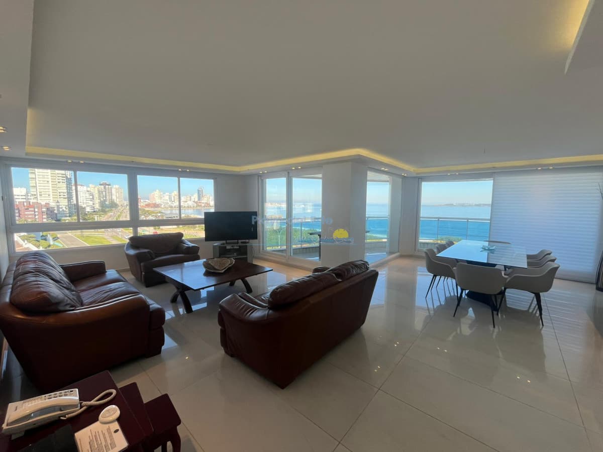 Apartamento de 3 dormitorios en Torre Millenium , Punta del este , Playa Mansa  - Inmobiliaria Playa del Este