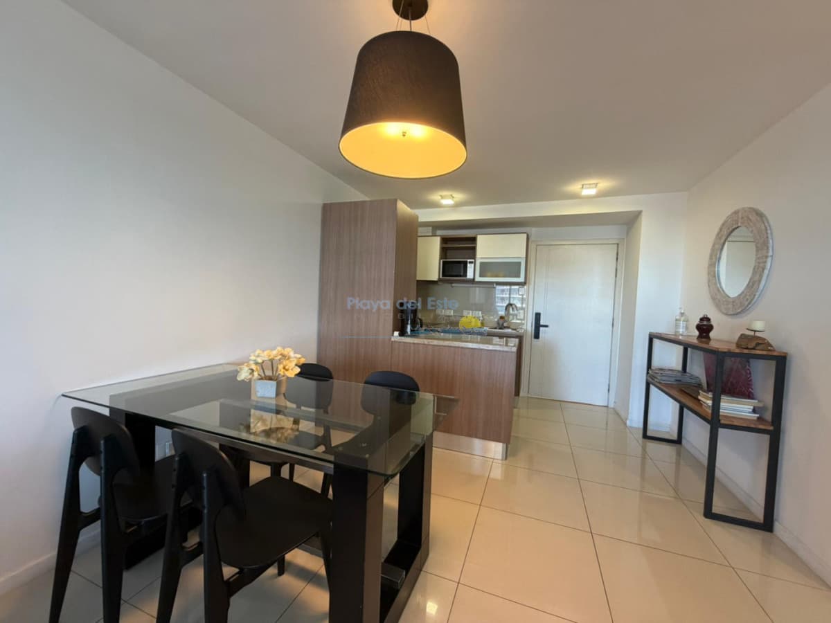 Apartamento Alquiler anual de 1 dormitorio en Punta del este , Playa brava  - Inmobiliaria Playa del Este