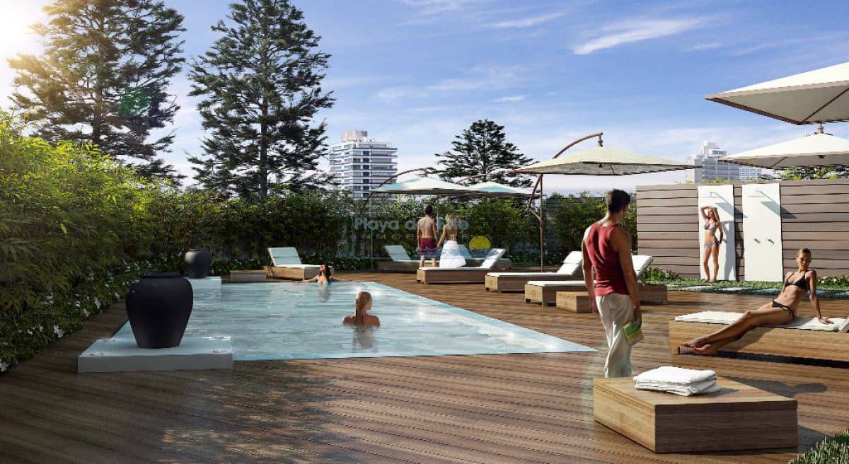 Apartamento en alquiler temporal de 1 dormitorio en Punta del este  - Inmobiliaria Playa del Este
