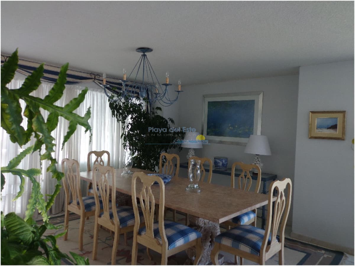 Apartamento de 3 dormitorios Frente al mar , Punta del este . Playa Brava  - Inmobiliaria Playa del Este