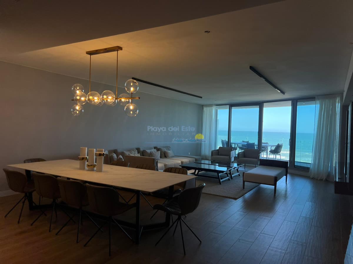 Apartamento en Alquiler de 3 dormitorios en Punta del este , Torre Trump , Playa Brava  - Inmobiliaria Playa del Este