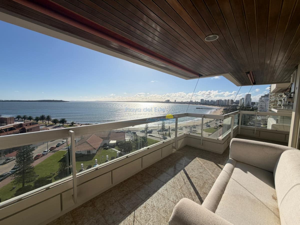 Apartamento de 3 dormitorios en alquiler anual e invernal , Punta del este , Playa Mansa  - Inmobiliaria Playa del Este