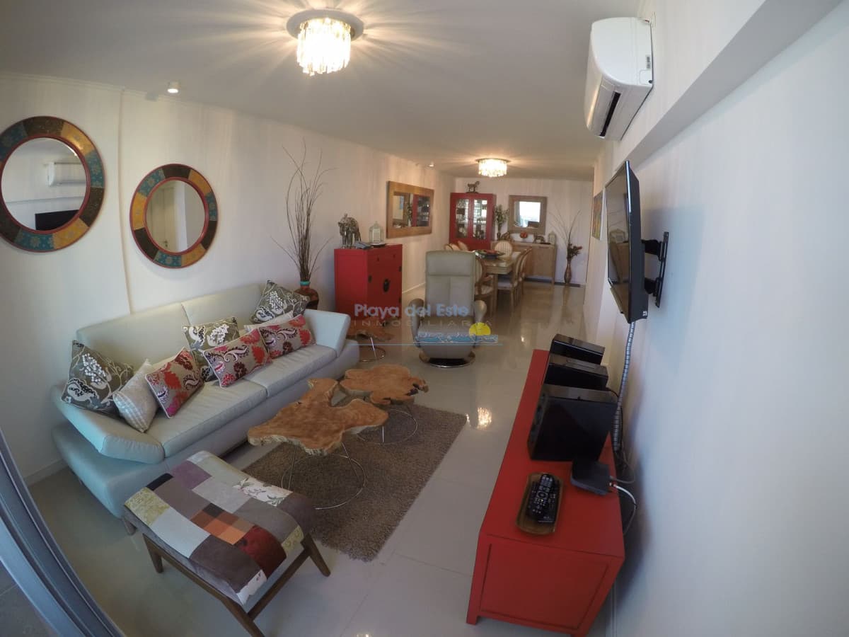 Apartamento en alquiler de 3 dormitorios en Punta del este , Playa brava , Wind Tower  - Inmobiliaria Playa del Este