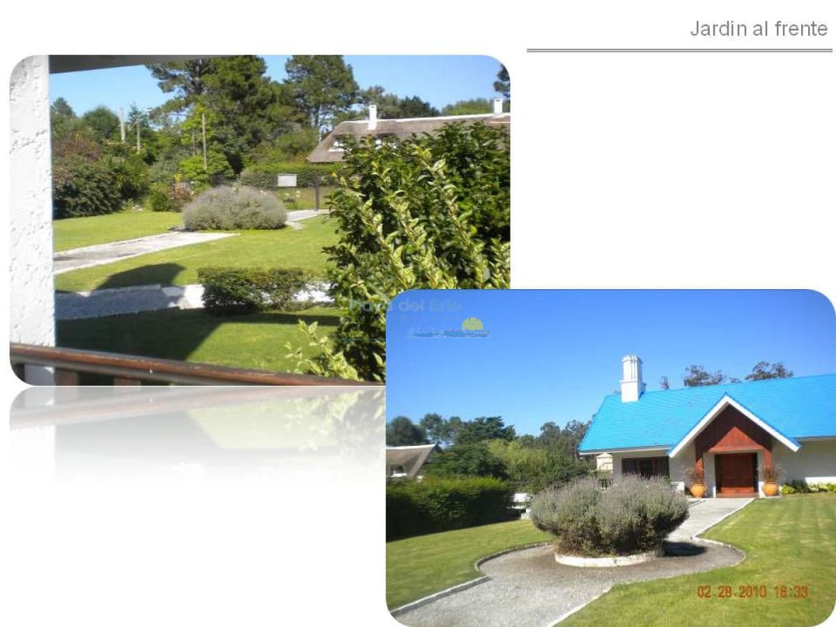 Casa en alquiler temporal en San Rafael de 6 dormitorios , Punta del este  - Inmobiliaria Playa del Este