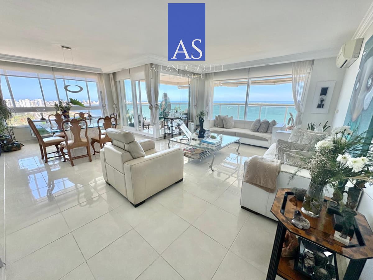 Oportunidad Le Jardin - Piso Alto Esquinero | 3 Suites + Dependencia | Palier Privado