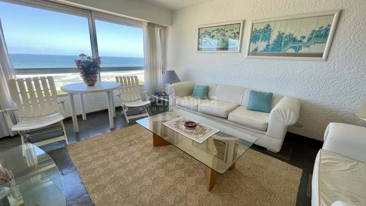 MUY LINDO APARTAMENTO DE UN DORMITORIO PRIMERA LINEA AL MAR   -