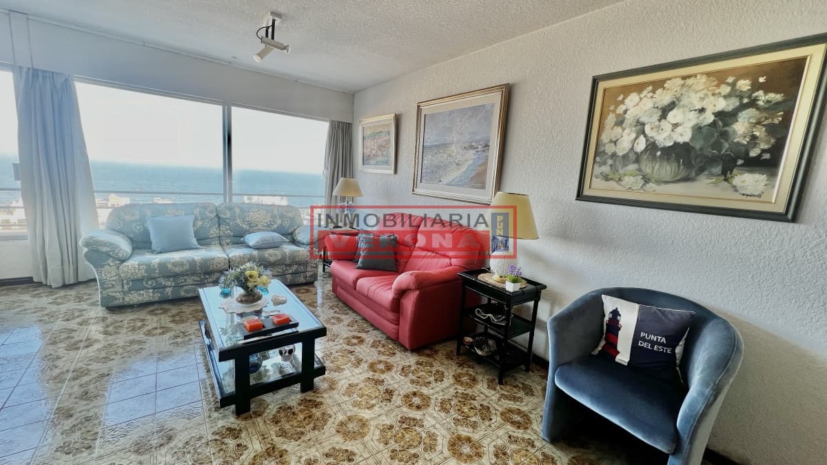 TORRE VERONA - Apto 2 dormitorios con vista al MAR - Inmobiliaria Verona Punta