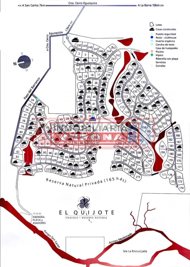 EL QUIJOTE - Chacra y Reserva Natural  - Inmobiliaria Verona Punta