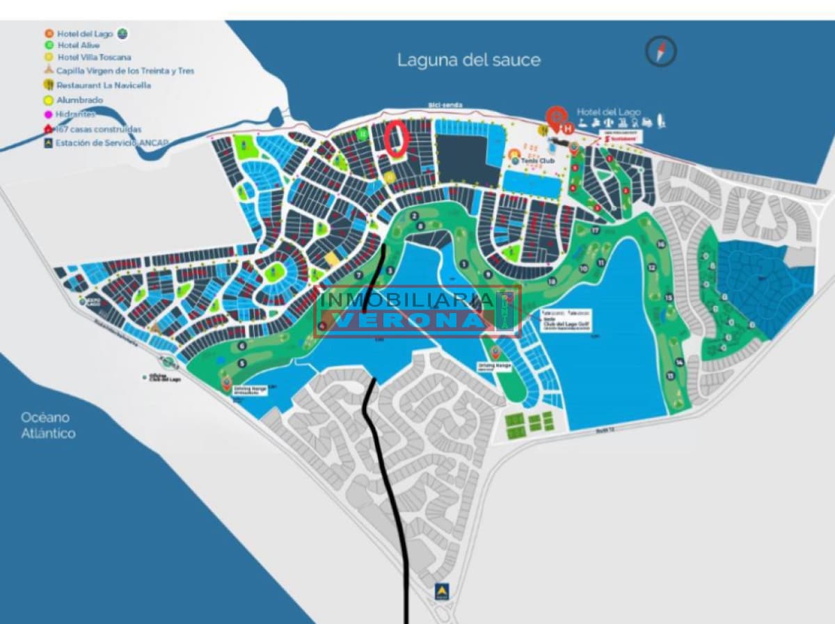 Terreno con vista a la Laguna - Inmobiliaria Verona Punta