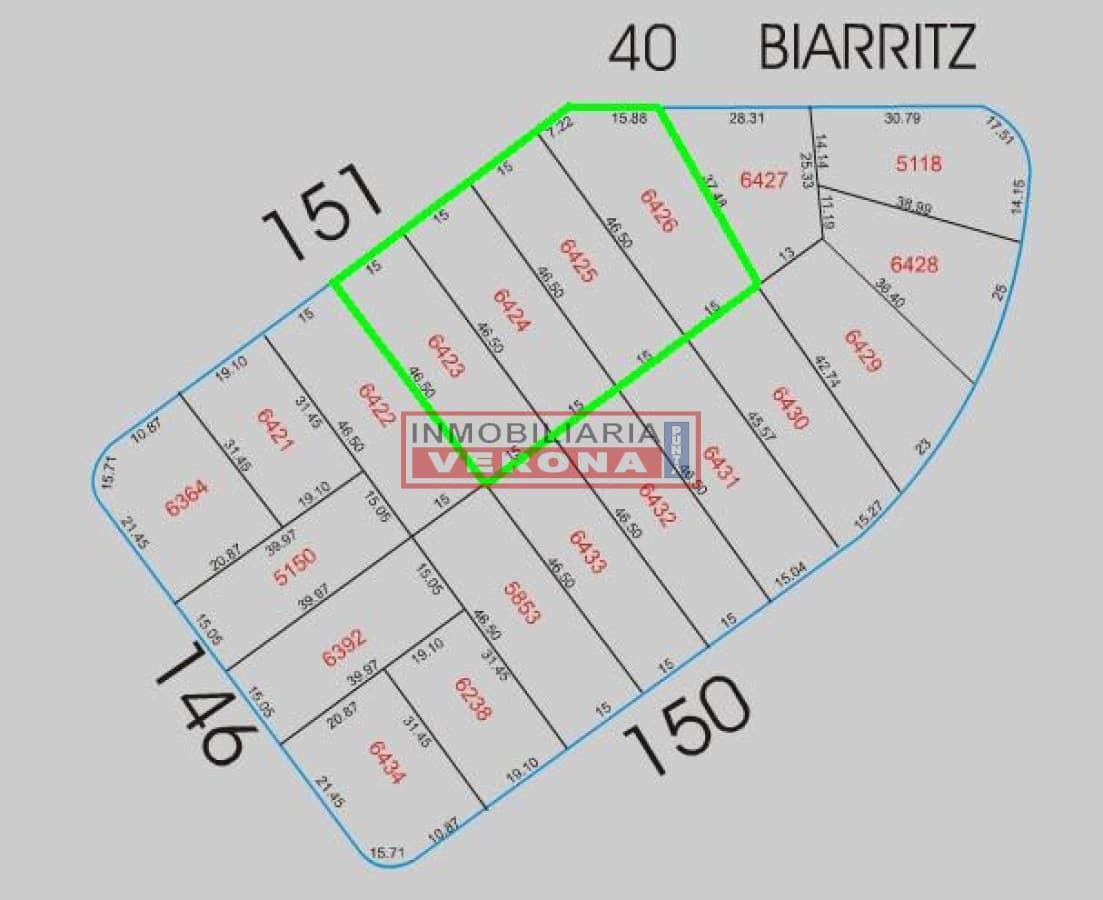 Terreno en Punta del Este, Brava - Inmobiliaria Verona Punta